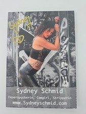 SYDNEY SCHMID AUTOGRAMM
