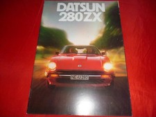 DATSUN 280 ZX S 130 Prospekt Brochure Depliant Folleto von 1980