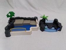 Playmobil Zoo Tierpark 2x Wasserbecken 4463 3135 Seehunde Pinguine Ersatzteile