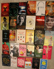 Büchersammlung Buchpaket 30 x Krimi, Thriller,  Romane...., siehe Bilder