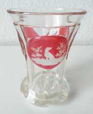 Becherglas Biedermeier Jäger