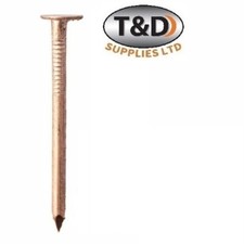 25 KUPFER CLOUT QUALITÄT DACHNÄGEL - 4 GRÖSSEN BAUMSTUMPF ENTFERNEN