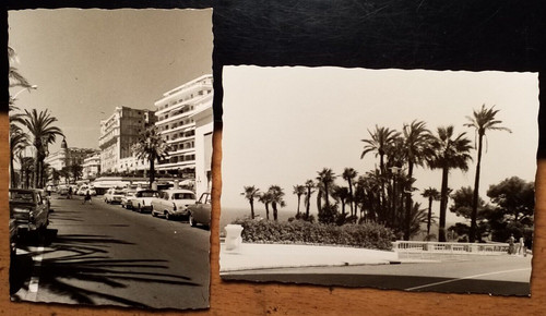 Cannes straße auto - cannes, oldtimer