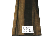 Ebenholz Brettchen schöne Maserung Restaurierung Intarsien Tonholz Gitarrenbau