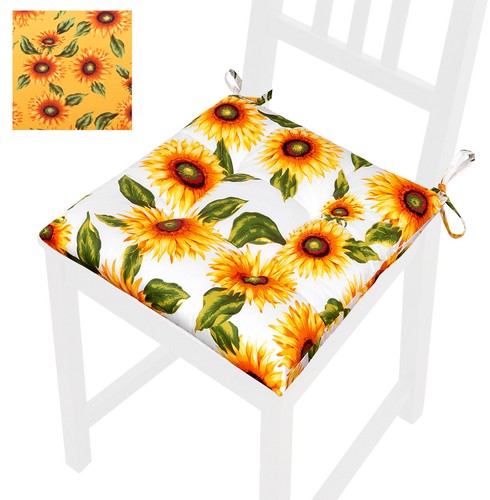 Stuhl kissen sonnenblumen - kissen,
