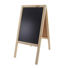 Kundenstopper 89x47cm Holz