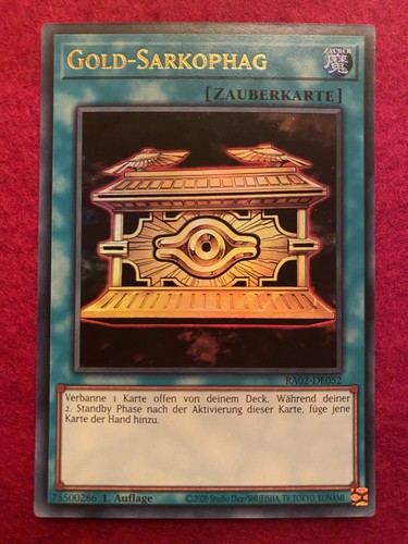 Gold sarkophag - yu-gi-oh!, gold-sarkophag