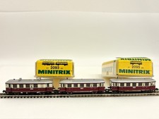 Minitrix 2093 2095 Treibwagen