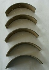 Jurid 1090 - 1002 Bremsbelagsatz 4 Stück für Ford 17 M - 10 Loch Nieten