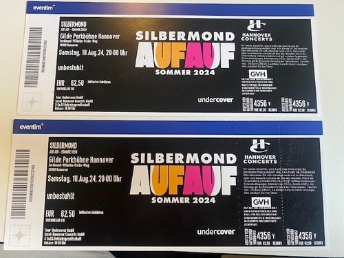Silbermond tickets hannover - tickets,