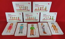 Satz mit 5 Lagen-Puzzles, Junge Mädchen Anatomie Schwangerschaft, 5x Lagenpuzzle