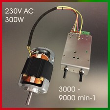 Elektroantrieb, einbaufertig, E-Motor + Regler, 230V/AC, 3000-9000 min-1  