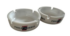 2x Werbe Aschenbecher Philip