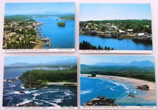 Postcards CANADA Lot 4 x VANCOUVER ISLAND B.C. Kanada Postkarten Ansichtskarten