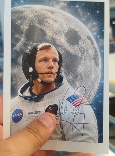 Autogramm neil armstrong - autogramm,