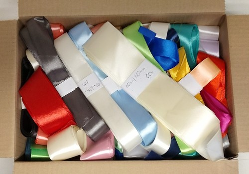 Satinband restepaket farbmix - restepaket,