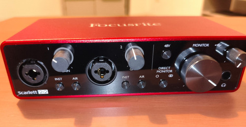 Focusrite scarlett 2i2 - scarlett, gen