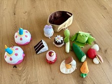 16 Teile Torte  & Gemüse aus