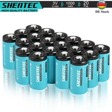 Shentec 20Pcs 1000mAh 3Volt