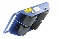 B-Ware 3t starr Panzerrollen Transportrollen starres Fahrwerk 4 Wheels 3to 00435