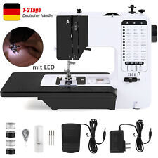 Elektronik Nähmaschine mit 38 Stichanwendungen Freiarm LED Haushaltsnähmaschine
