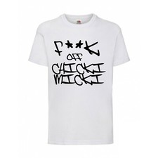 Fuck off chicki micki FUN Shirt T-Shirt Fruit of the Loom S - 5XL Weiß F103