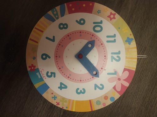 Lernuhr lernspielzeug holzuhr - lernspielzeug,