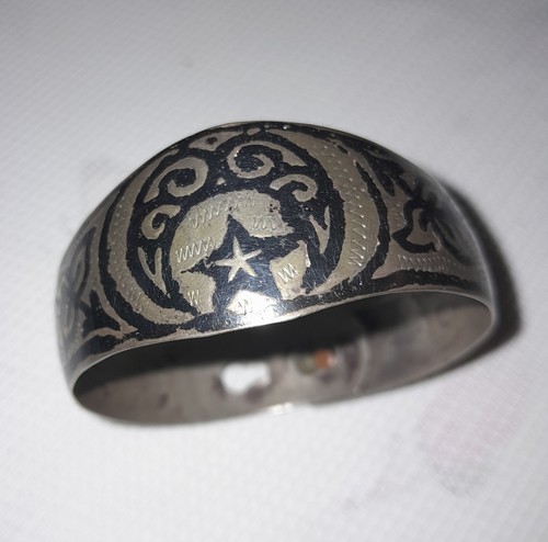 Armreif antik 800er silber - armreif,