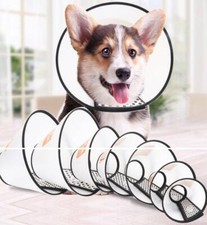 Hunde und Katzen Schutzkragen mit Klettverschluss, div. Größen