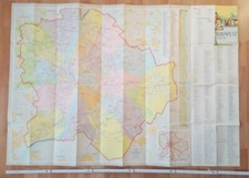 Budapest 1967 - Stadtplan - aus Ungarn - groß, spezielle Sammler - kein deutsch