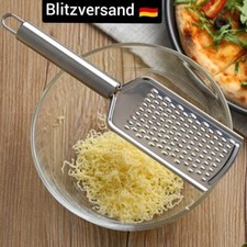 Küche Zester Hobel Reibe Edelstahl Parmesan Käsereibe Zitronen Schokolade Muskat