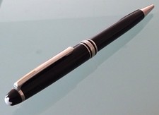 Montblanc Meisterstück, schöner KUGELSCHREIBER CLASSIQUE PLATINUM, Nr. 164, EDEL