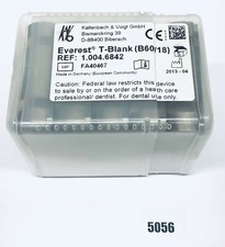 KaVo Everest T-Blank B60/18 medizinisches Reintitan 5 Stück 1.004.6842 Titan NEU
