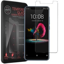 4x SchutzFolie Für ZTE Axon 9 Pro GlasFolie Glas Folie Folie klar