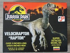Jurassic Park Modellbausatz - Velociraptor "Raptor" - Lindberg 1993