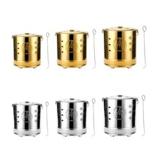 Brenntonne aus Edelstahl für