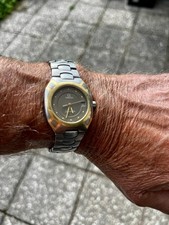 OMEGA Seamaster Titan Gold 18K Quarz mit Faltschließe