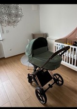 Cybex Priam Lux Carry Cot Babywanne, Leaf Green (Wie Neu)