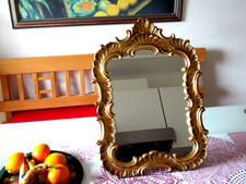 antik Spiegel  Holz gold