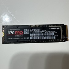 Samsung 970 PRO 512GB V-NAND PCIe 3.0 x4 NVMe M.2 SSD MZ-V7P512BW MZVKB512HAJQ