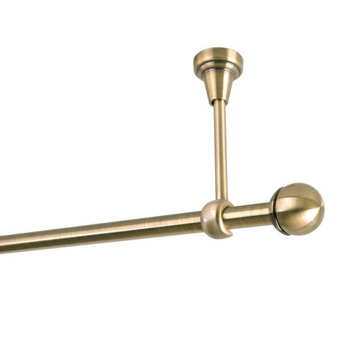 Gardinenstange silber antik - gardinenstange,