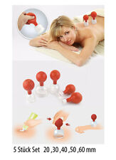 Schröpfglas 5 er Set 20-60