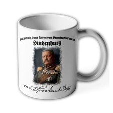 Tasse Paul von Hindenburg