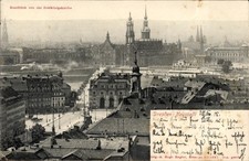 Ak Dresden Neustadt, Rundblick