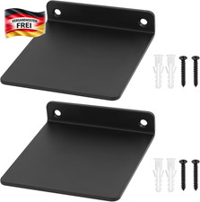 Kleine Wandregal Schwarz –