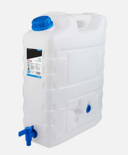 Wasserkanister 20 Liter mit Hahn und Ausgießer Camping Kanister neuwertig