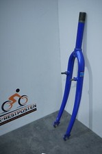 Giant CRMO Butted 28" Stahl 1" Gewinde MTB Starrgabel Schwarz Kult Retro 0,7kg!