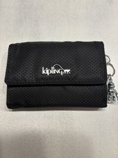 Kipling Geldbörse / Portemonnaie Damen New Pixi Schwarz gemustert mit Äffchen