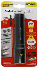 Solidline by Ledlenser ST8R LED Taschenlampe inkl. Akku Aufladbar USB