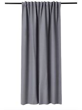 Rollmayer Vorhang anthrazit Mit Tunnelband